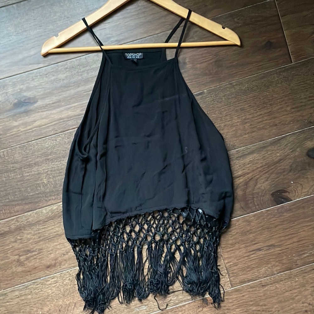 Black Topshop Top